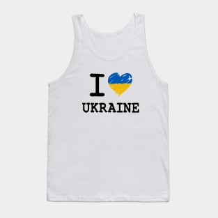 I Love Ukraine Tank Top